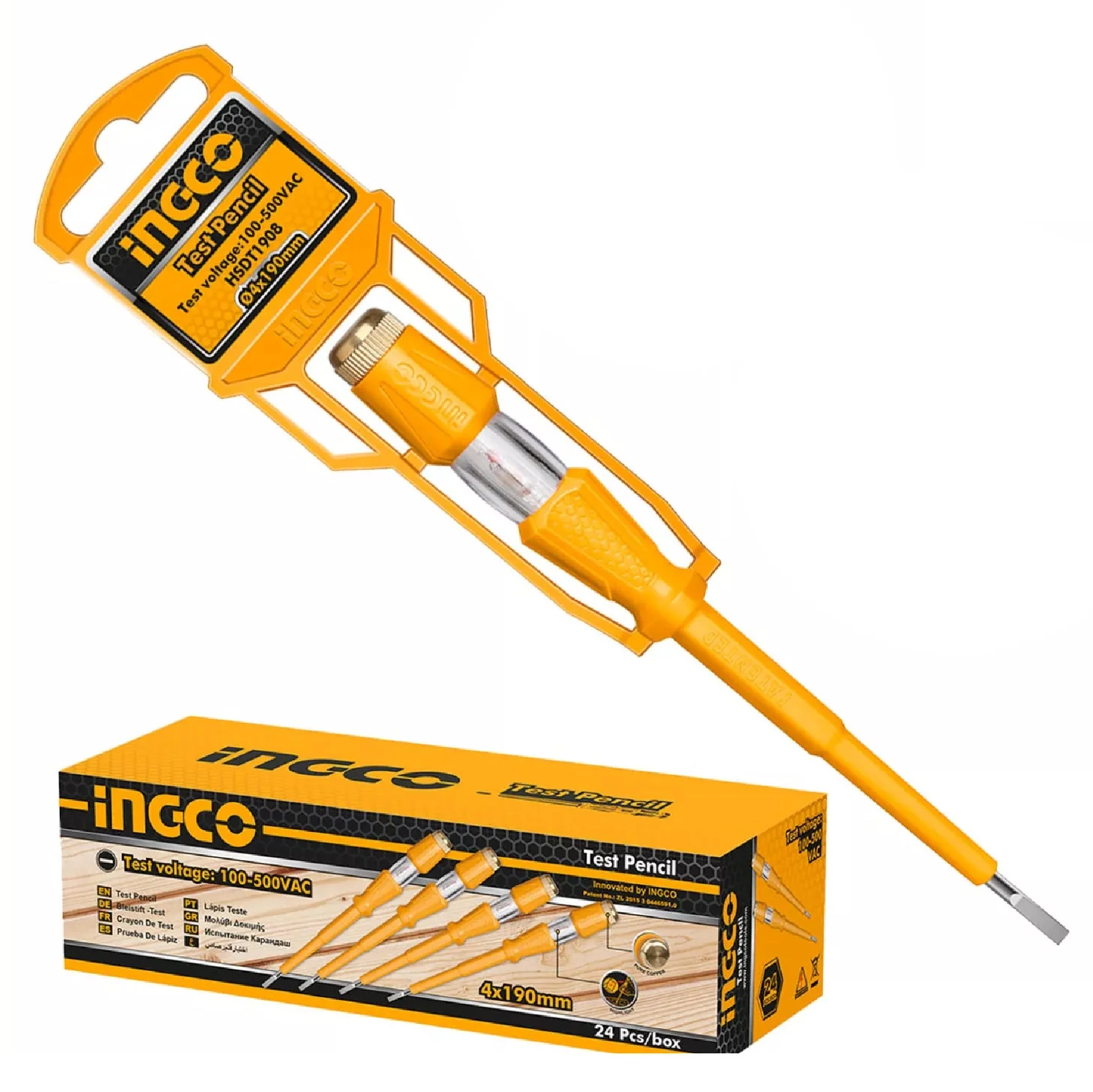 INGCO Voltage Test Pen 500V 190MM HSDT1908